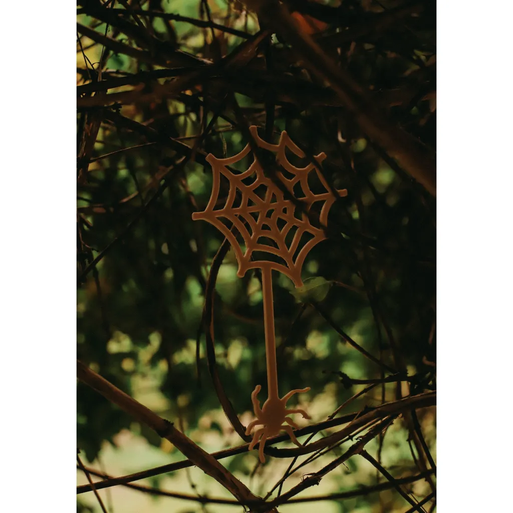 Kinfolk Pantry Halloween | Autunno | Bacchetta per bolle di sapone in bioplastica Ragno di Halloween