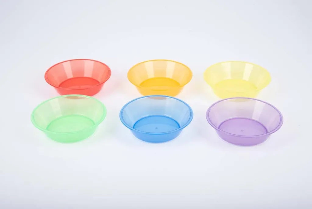 Tickit Estate | Pasqua | Ciotole Classificazione Colori e Travasi Traslucide 6 pezzi