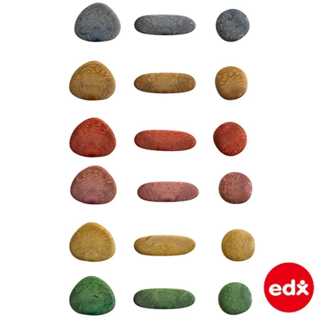 Edx Education Autunno | Giochi Da Tavolo | Ciottoli colorati Rainbow Pebbles®