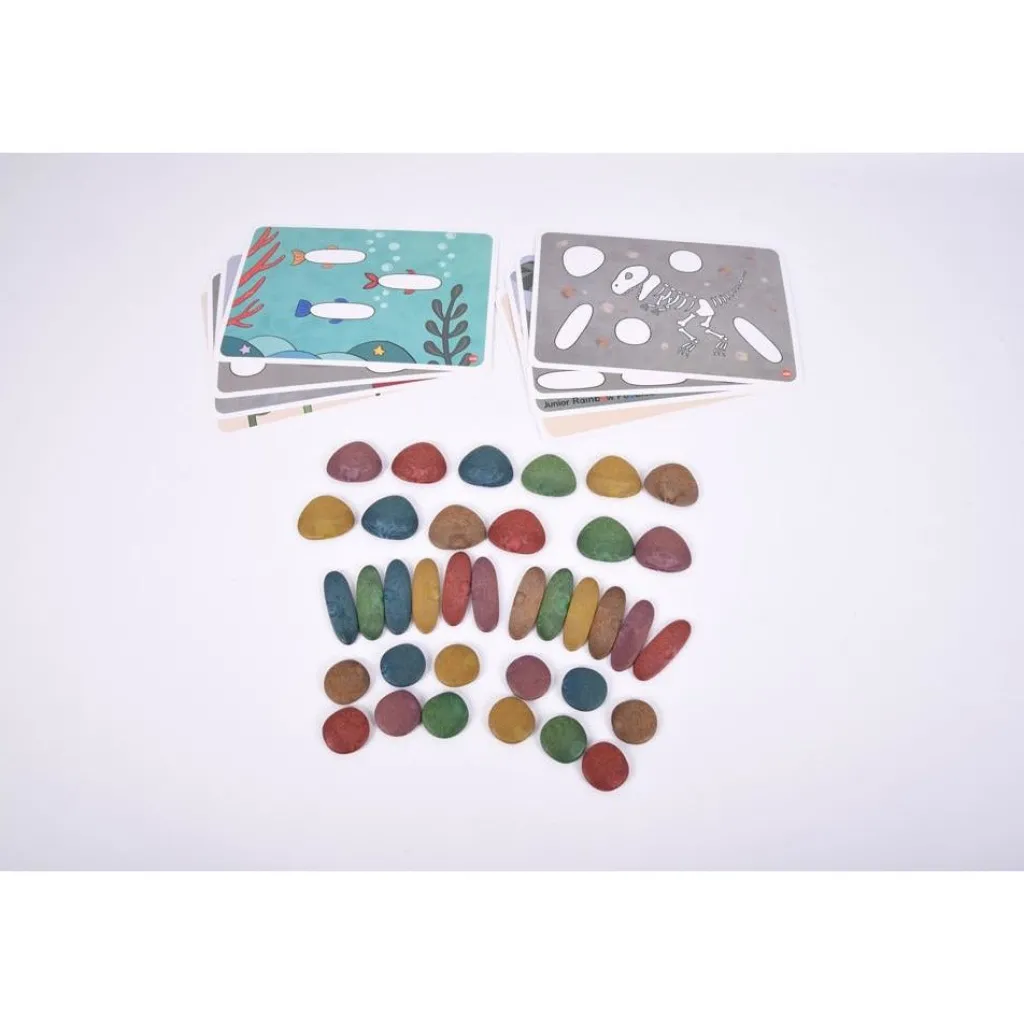 Edx Education Autunno | Giochi Da Tavolo | Ciottoli colorati Rainbow Pebbles®