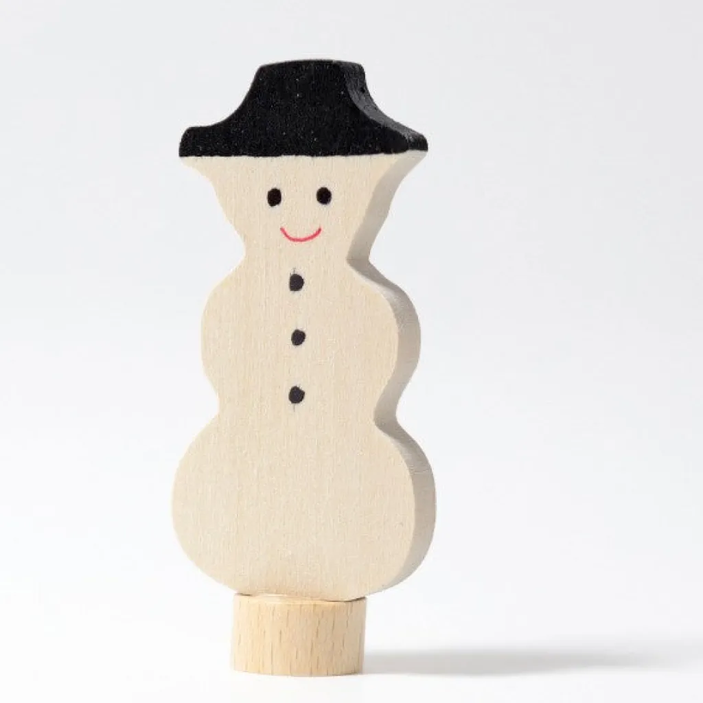 Grimm's Celebrations Figurine Decorative | Artico | Figurina decorativa in legno, Pupazzo di Neve - Grimm's