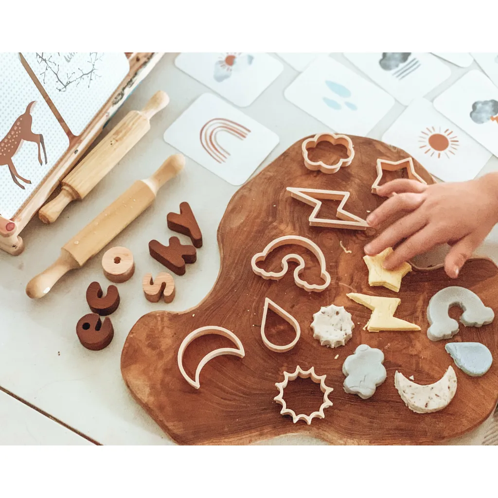 Kinfolk Pantry Spazio | Stampini, Formine E Rulli Creativi | Formine in bioplastica per pasta modellabile Cielo