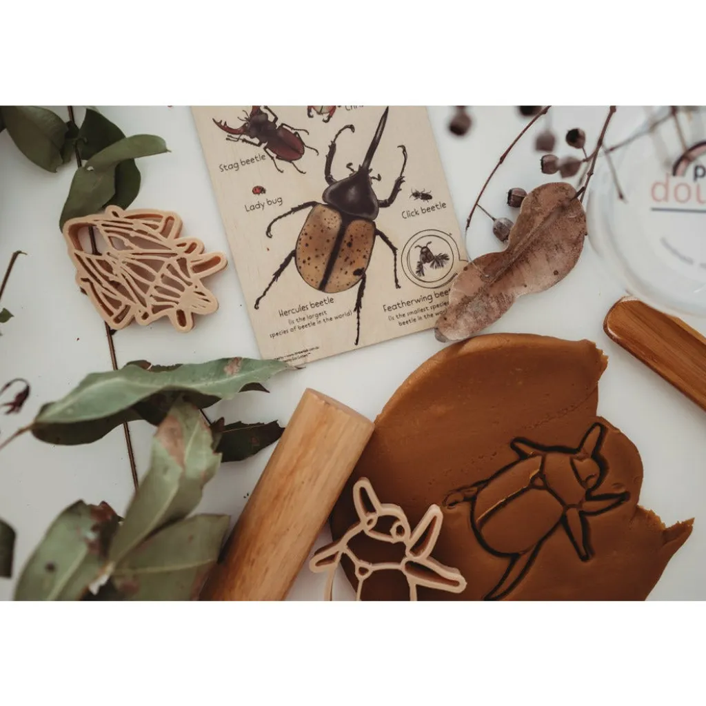 Kinfolk Pantry Insetti | Stampini, Formine E Rulli Creativi | Formine in bioplastica per pasta modellabile Scarabeo