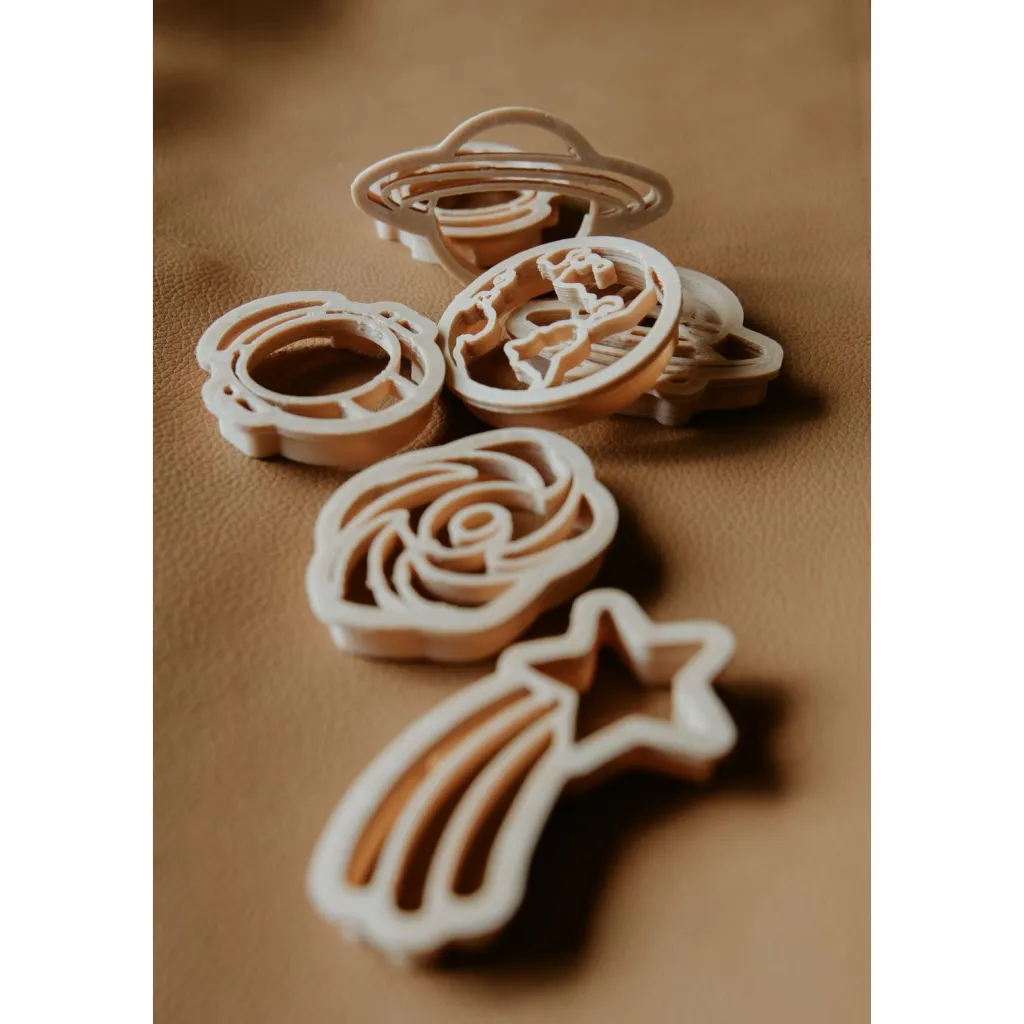 Kinfolk Pantry Spazio | Stampini, Formine E Rulli Creativi | Formine in bioplastica per pasta modellabile Spazio