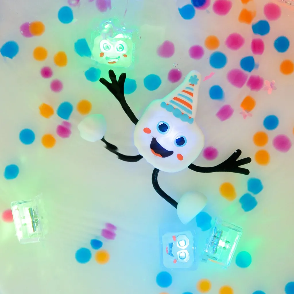 Glo Pals Pannelli Luminosi | Accessori | Set Personaggio + 2 cubi Party Pal Multicolore