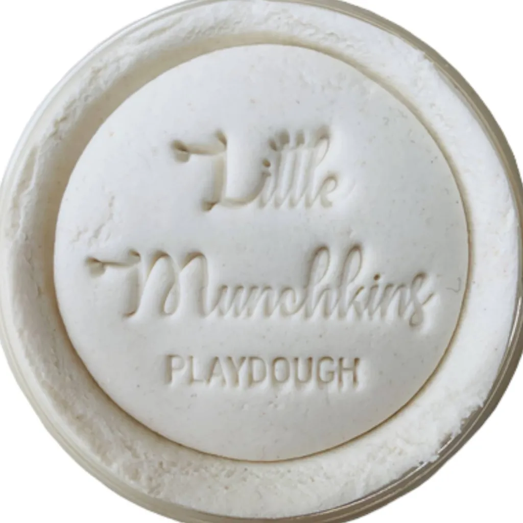 Little Munchkins Playdough Artico | Inverno | Pasta Modellabile Fiocco di neve alla Menta Piperita