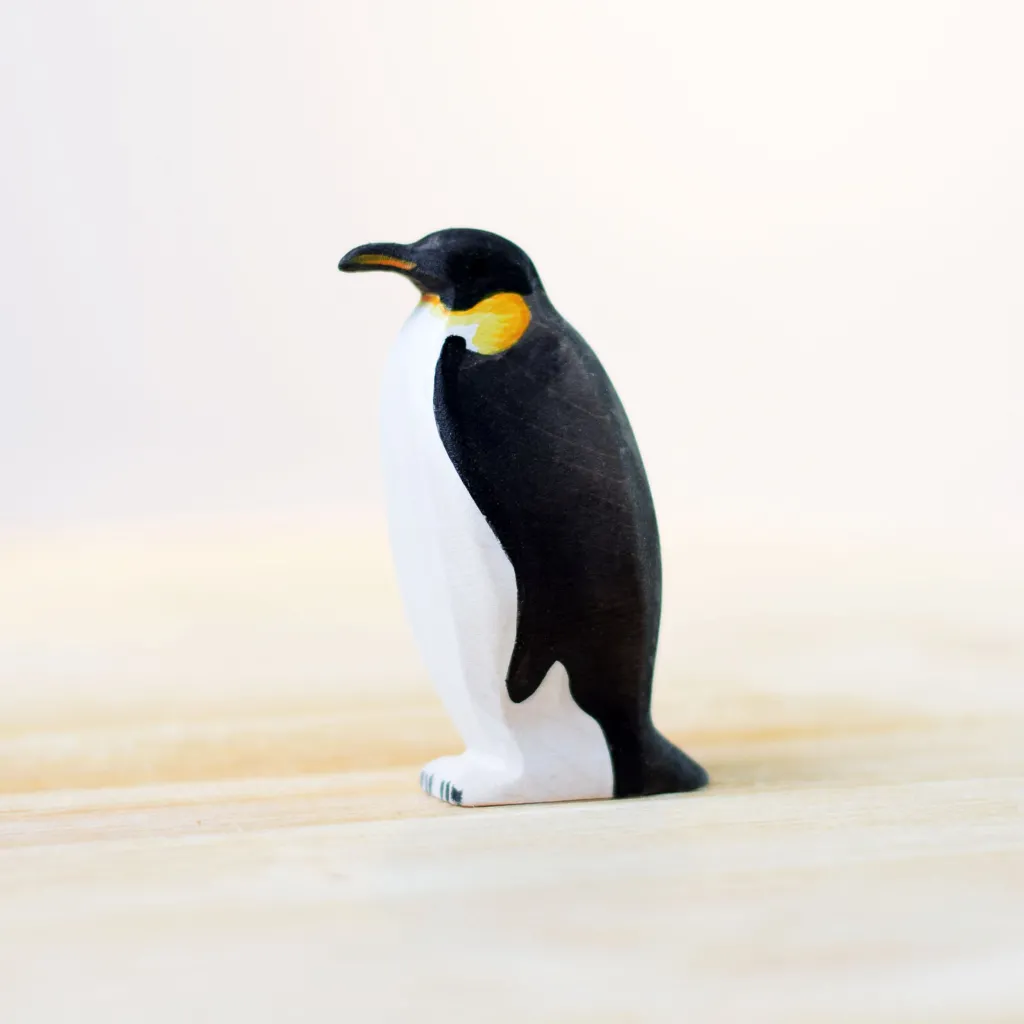 Bumbutoys Artico | Inverno | Pinguino imperiale femmina in legno