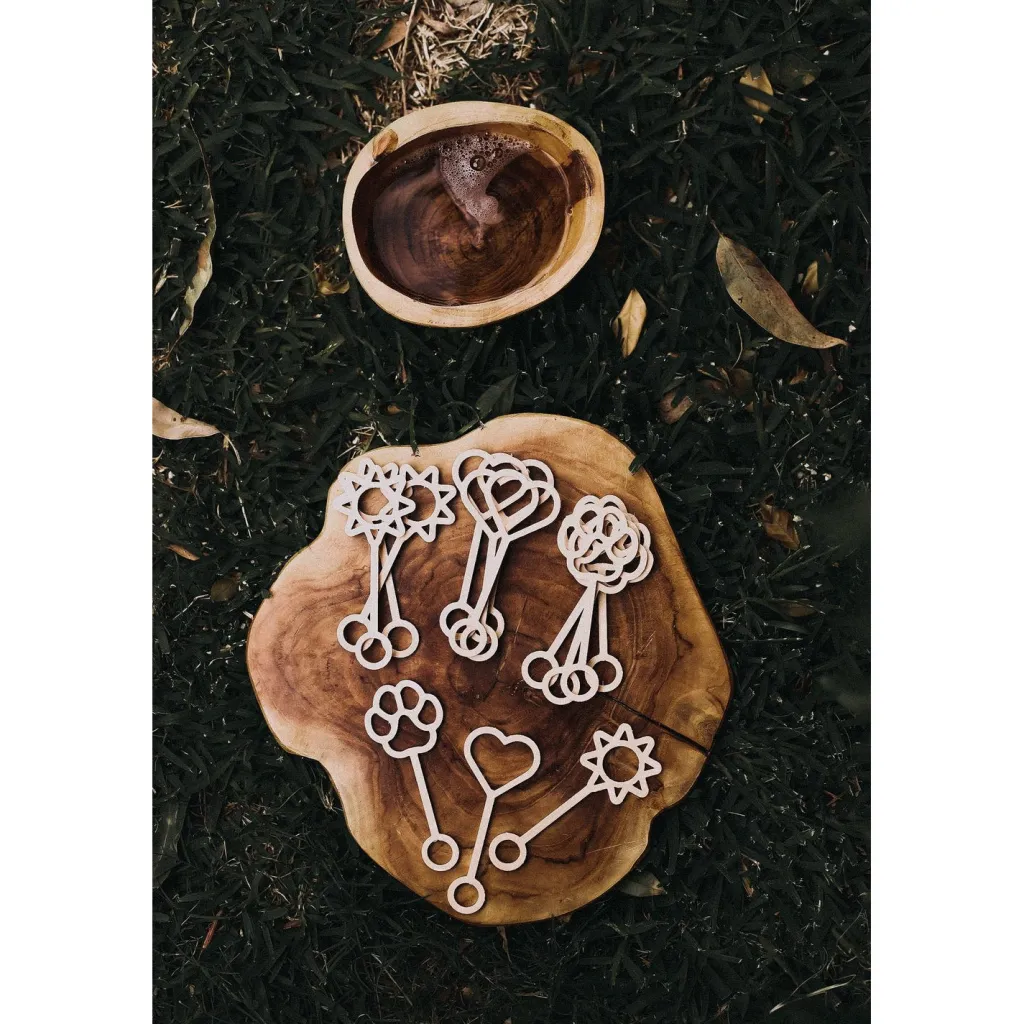 Kinfolk Pantry Outdoor E Natura | Set Bacchette per bolle di sapone in bioplastica