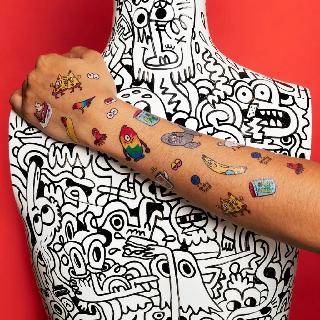 Tattly Pasqua | Primavera | Set Tatuaggi Temporanei a base di inchiostro vegetale