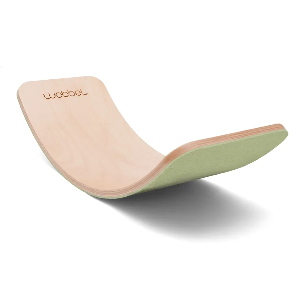 Wobbel Motricità Grossolana | Tavola di Equilibrio Balance Board Pro con feltro in PET reciclato